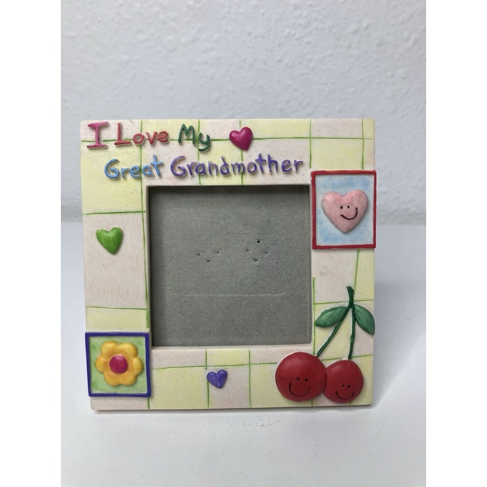 Russ Skribbles "I Love My Great Grandmother" 3D Resin Picture Frame
